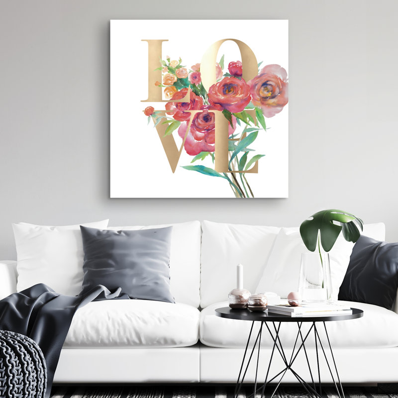 Love - 32"x32" art on canvas