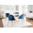 Terrance 18.5'' H Velvet Upholstered Parsons Chair-2019242874-2019242823