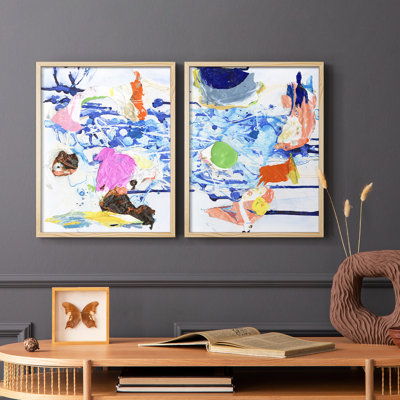 Evidence III-Premium Framed Print -Ready to Hang - No Nails Required - No Nails Required