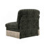 Fauteuil d'appoint sans accoudoirs avec 1 coussin
