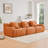 Teddy Fabric Modual Sofa,No Assembly-871184146-871184149-871184151