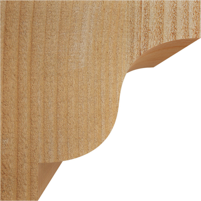 Newport Corbel, H 8 po x l 6 po x P 8 po, Sapin de Douglas, Sciage brut