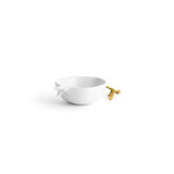 Pomegranate Handmade Brass Plate Dessert Bowl
