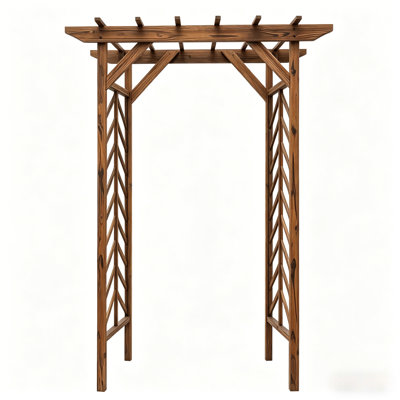Jardin treillis arche de jardin, treillis arche de tonnelle en bois, treillis arche de mariage