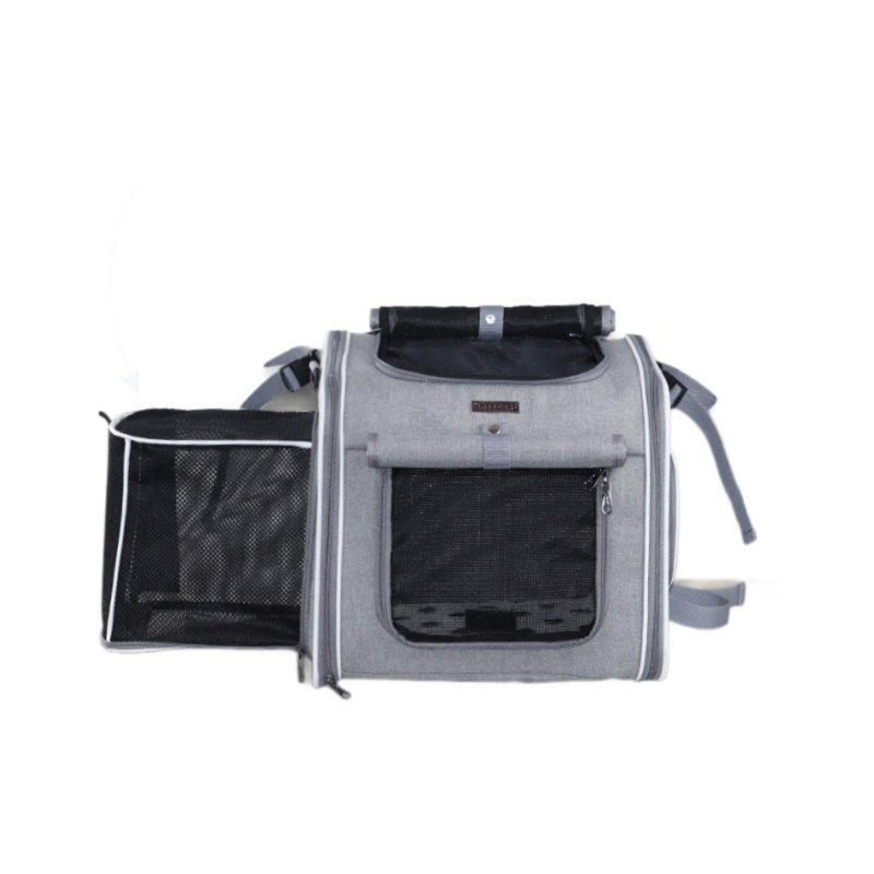 Expandable Soft-Sided Pet Carrier Backpack