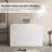 39‘’ Freestanding Soaking Acrylic Bathtub
