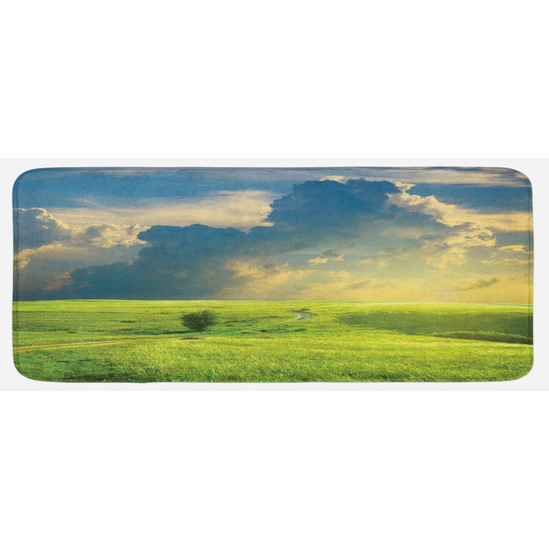 Tapis de cuisine nature