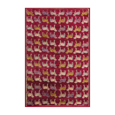 Tapis abstrait moderne 5222