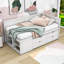 Lit de jour Nadira avec tiroirs de rangement, tablettes et lattes-366878361-366878358