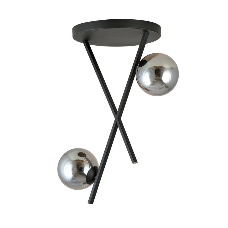 Abbiss 2 - Light Unique/Statement Chandelier, Graphite
