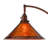 Bojislav 65'' Brown Arched Floor Lamp