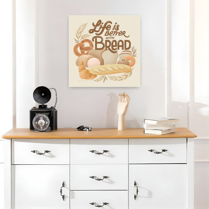 Art contemporain de pâtisserie «I Warm With Bake», H 18 po x l 18 po