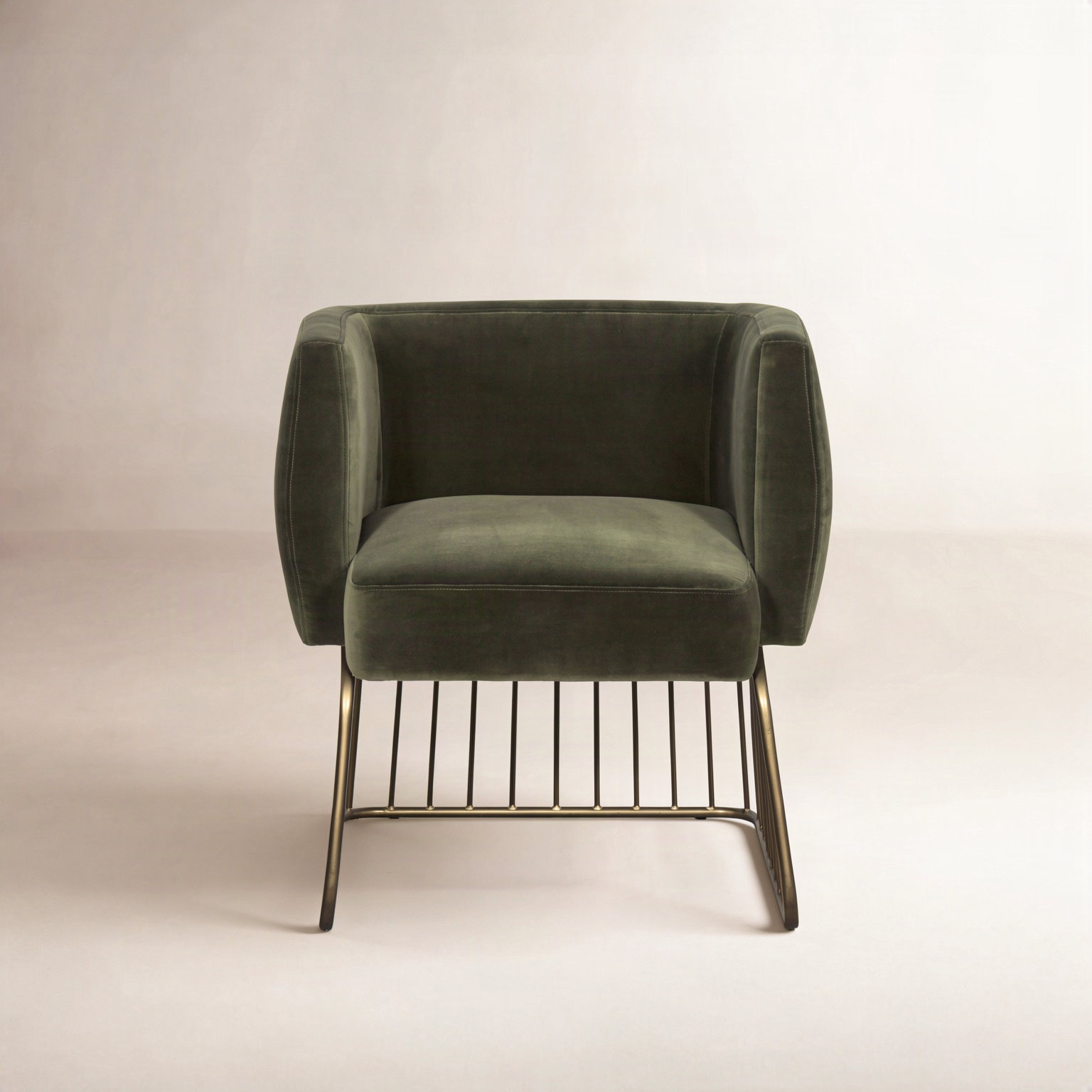 Dory Dining Armchair, Green