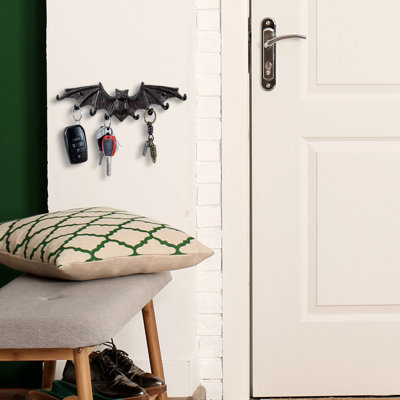 Entryway Decorative Wall Storage Organsier with Key Hooks