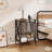 Costway Record Player Stand Vinyl Record Storage Table Holds Up To 120 Vinyl Records-1927531726