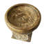 2 Piece Wood Tabletop Dish Set