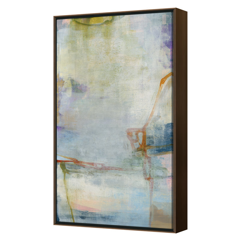White Bluffs 4 Print by Maeve Harris, Bronze Floater Framed, 40" H x 24" W x 1.88" D
