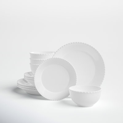 Claire Stoneware Dinnerware - Set of 12