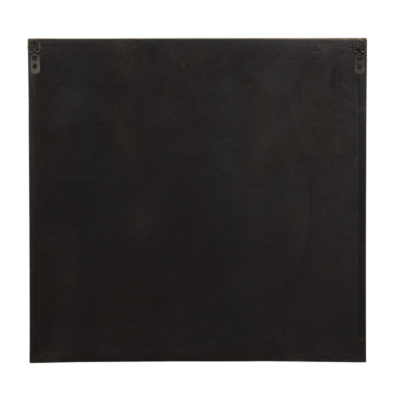 Rustic Abstract Wall Decor on Solid Wood
