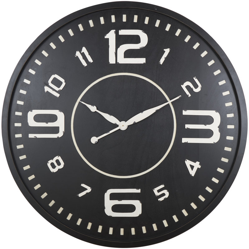 Très grande horloge murale Gruver, Grand