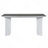 Modern 7-Piece Dining Table Set with 6 Upholstered Dining Chairs, Dark Gray+White-925763423-925763420-925763419