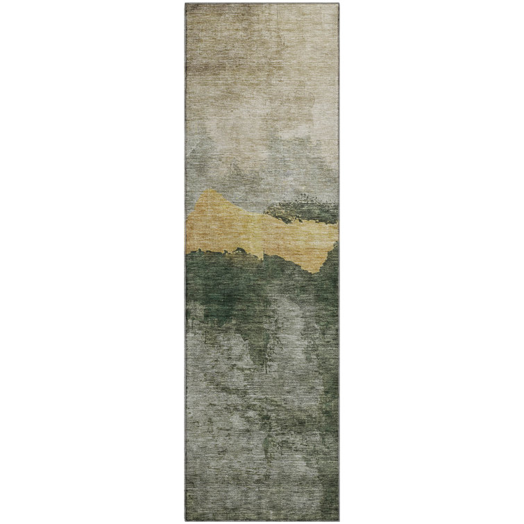 Premium Machine Washable Ducote AMF1069 Modern Rug