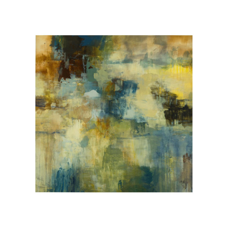 Skyliner II par Chelsea Art Studio - impression, Gel coupé au couteau, H 36 po x l 36 po x P 1,5 po