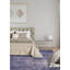 Tapis bleu marine en laine noué à la main de conception unique des années 2000 7 pi x 10 pi 2 po Oetjen