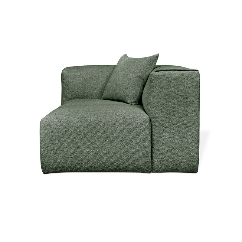 Nest Modular Corner Chair, Morris Pine