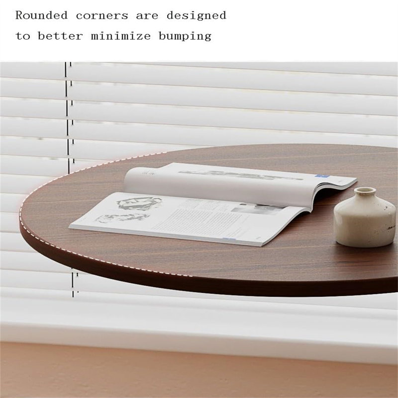 Round Metal Base Dining Table