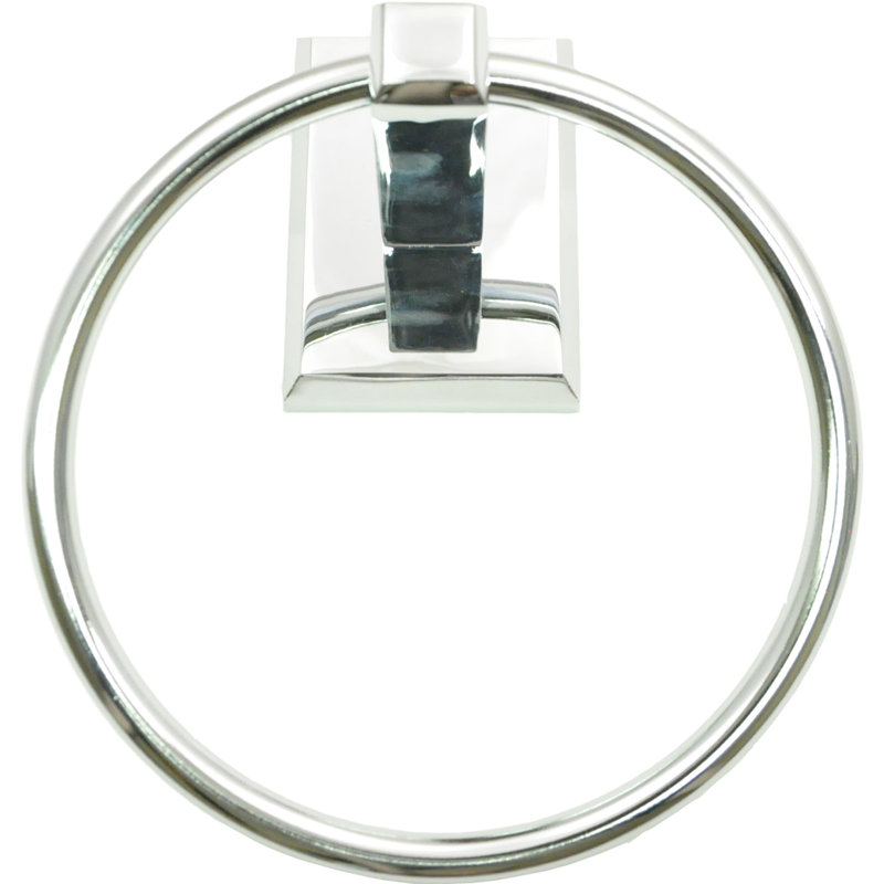 Utica Towel Ring, Chrome
