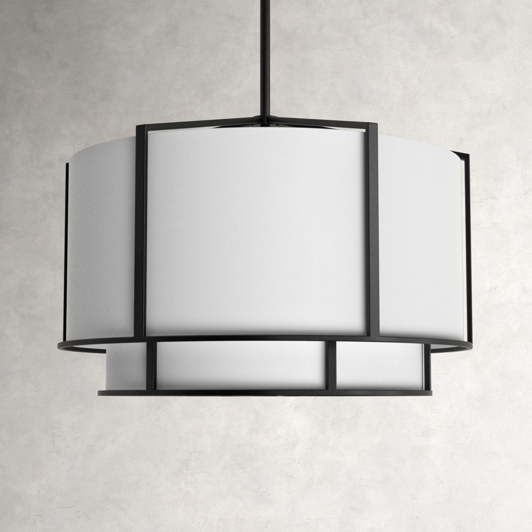 6 - Light Dimmable Drum Chandelier Birch Lane™