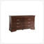 Commode double à 6 tiroirs de 60 po de largeur Citronelle-348927727