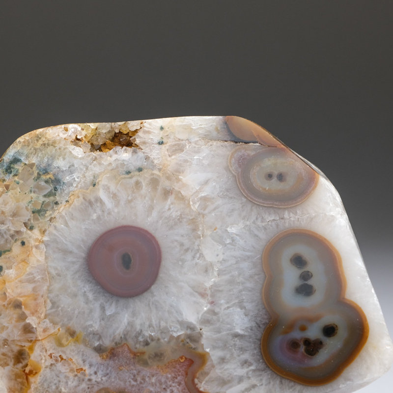 Blue Banded Agate Slice