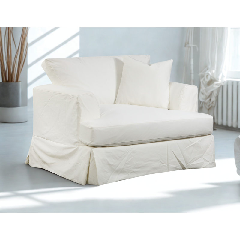 Fauteuil Joanthony, Ivoire ivoire