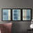 " Blue Blue Horizon I " 3 - Pieces Painting Print-1330412394-1330412399