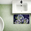 Tapis de bain et tapis de bain en peluche Midnight Garden, par Nicole Tamarin, 18 po x 30 po-86553774