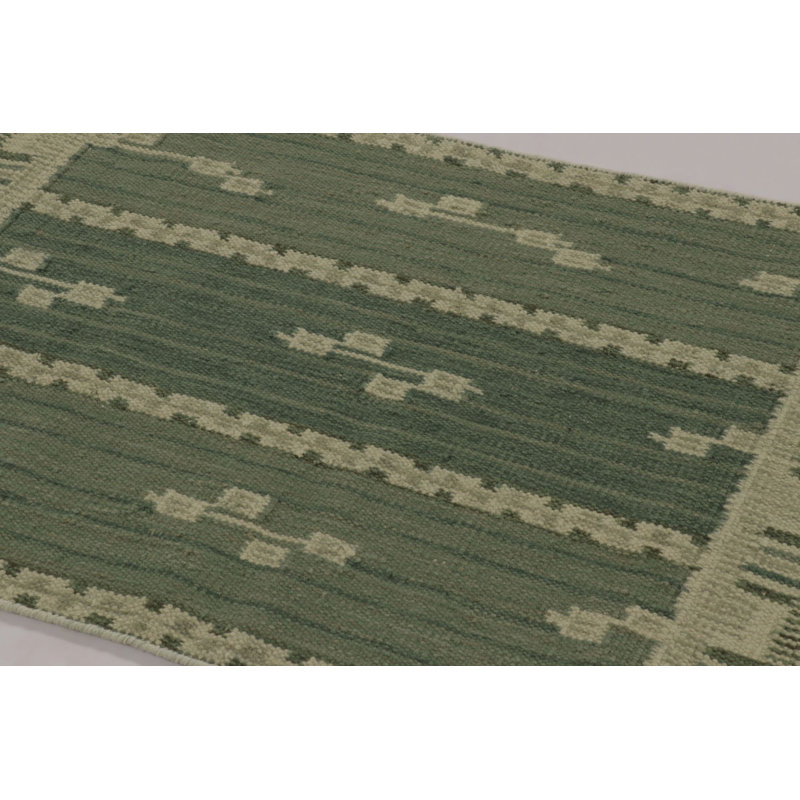 Scandinavin Wool Geometric Area Rug, Rectangle 12' x 15'