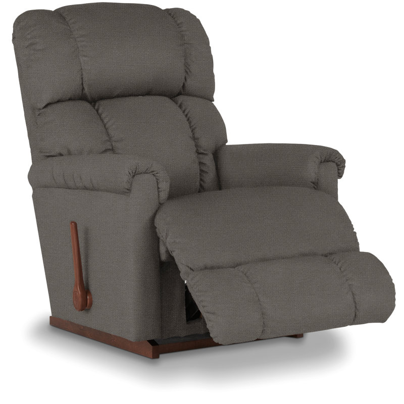 Pinnacle Manual Recliner, Rocker Recliner, i-Rene Mushroom Performance Chenille