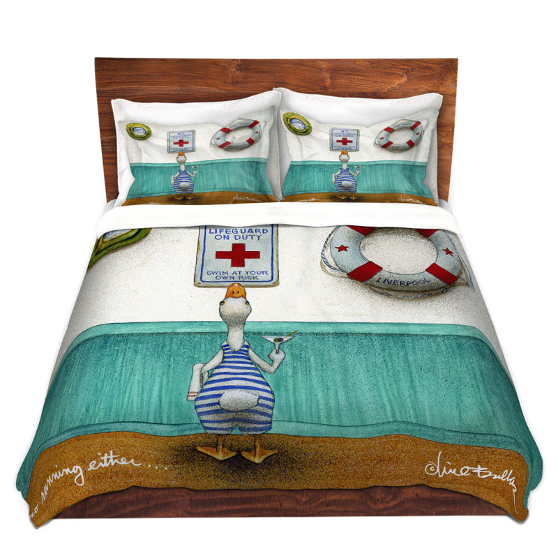 Ensemble de housse de couette no running, 1 housse de couette grand + 2 taies standards