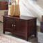 Ensemble de portemanteaux mural avec banc de rangement de 36 po de largeur de style maison de bord de mer Ajwad-1795804886