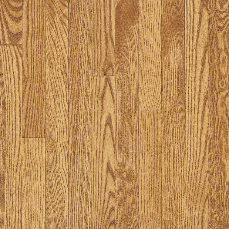 Oak 3/4" Thick x 2-1/4" Wide x Varying Length Solid Hardwood Flooring