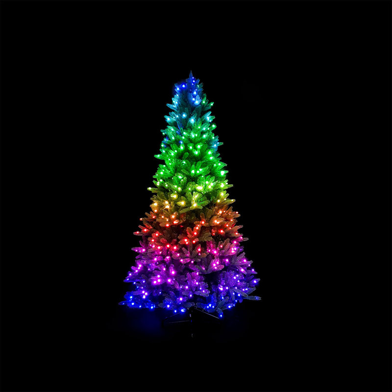 Twinkly Smart Decorations 65.5 Ft Multicolor and White String Lights