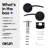 Brook Privacy Door Lever Modern Concealed Design For (Bed & Bath) – Sleek Minimalist Style in Matte Black-114645733