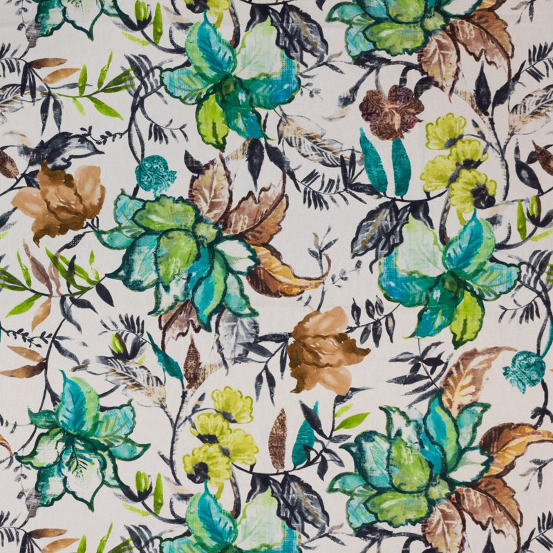 Tissu 100% coton Florentina, Égée