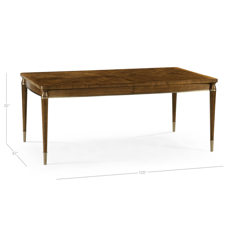 Toulouse Walnut Extendable Dining Table