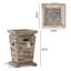 Colonne d'extérieur d'extérieur 19,50 "MGO - 40