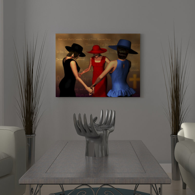 «Gathered in My Name 1 Greenleaf African American», impression sur toile, H 30 po x l 40 po x P 1,5 po