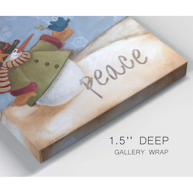 Peace in Hand - Reproduction d'art sur toile tendue, H 40 po x l 40 po x P 1 po