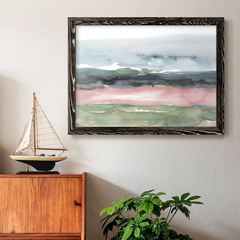 «Blush Salt Bed II», reproduction sur toile, Noir, H 26 po x l 38 po x P 1,5 po